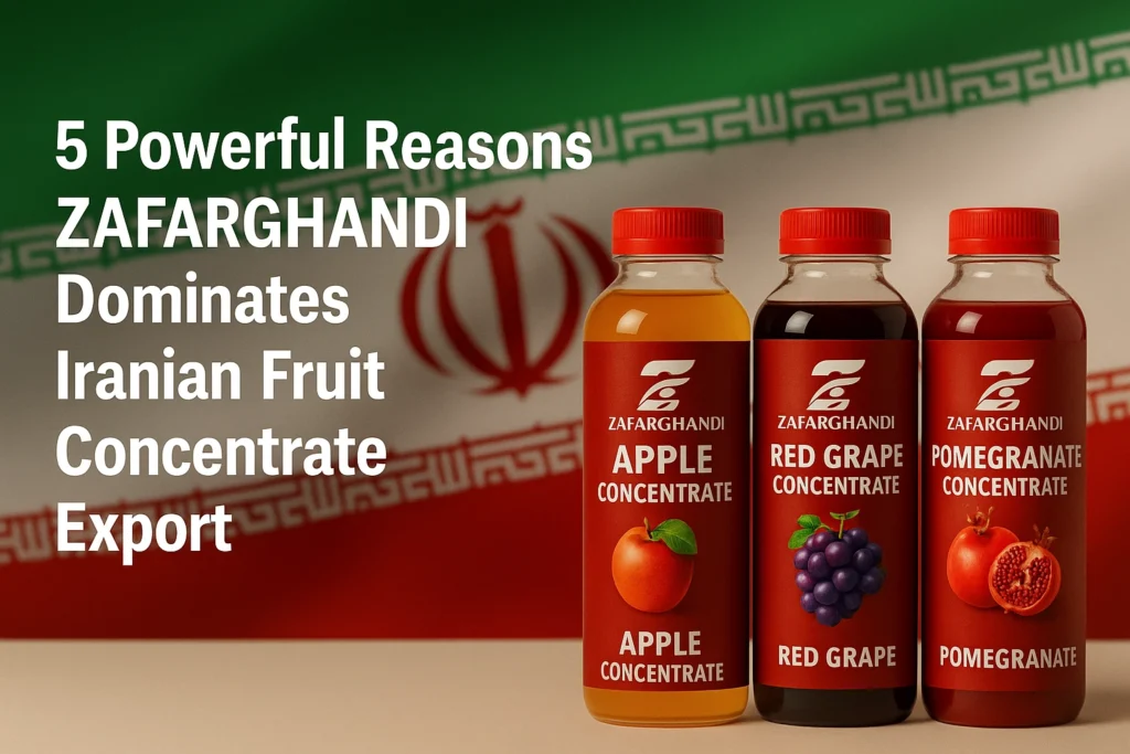Iranian fruit concentrate export